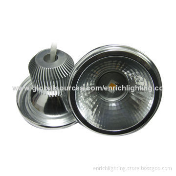 10W AR111 Sharp LED Lamps, 110 or 220V AC Input Voltage, >80Ra CRI, External Driver